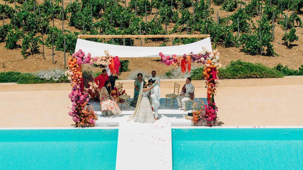 Indian couple in Sicily